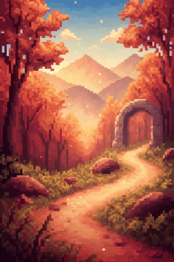 Nostalgic Golden Autumn style reference image — golden hour lighting