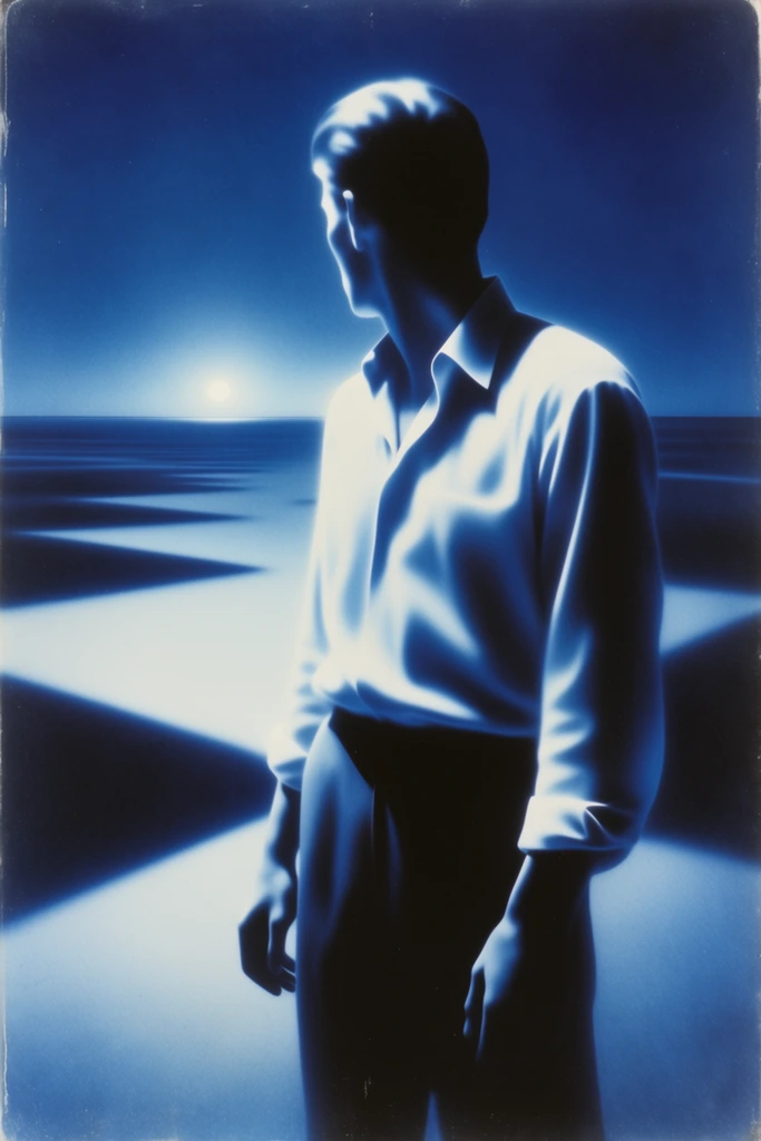 Metallic Dream Surrealism style AI image example 2