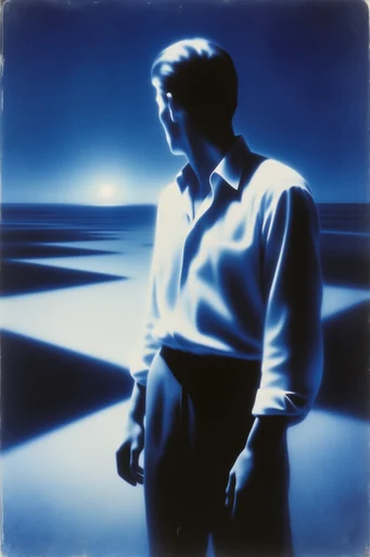 Metallic Dream Surrealism style reference image — airbrush surrealism
