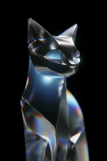 Prismatic Void Luminism style AI image example 3