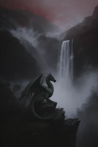 Atmospheric Nordic Gothic style reference image — desaturated cool tones