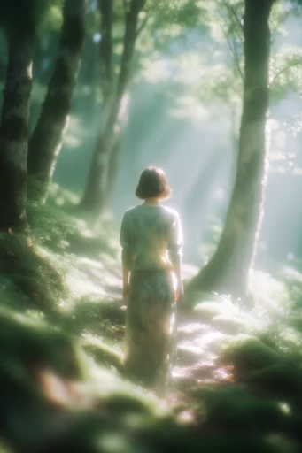Ethereal Woodland Reverie moodboard — generate AI images in this style
