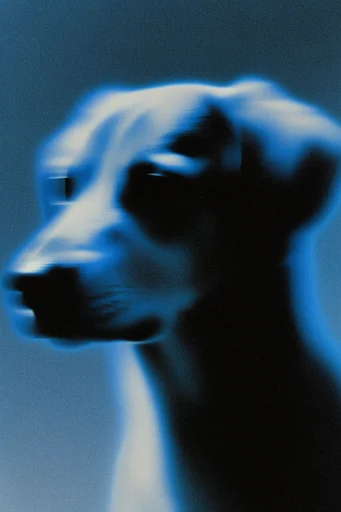 Nocturnal Analog Distortion style reference image — scanline texture
