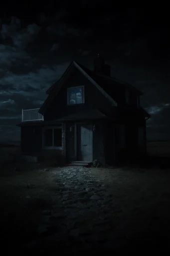 Cinematic Nocturnal Noir style AI image example 4