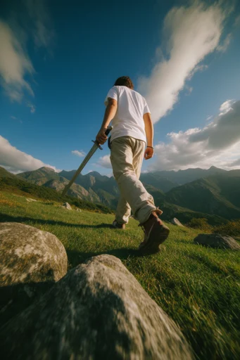 Dynamic Fisheye Action style reference image — fisheye lens distortion