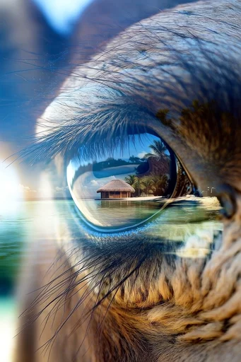 Ethereal Layered Introspection style reference image — ethereal light refraction