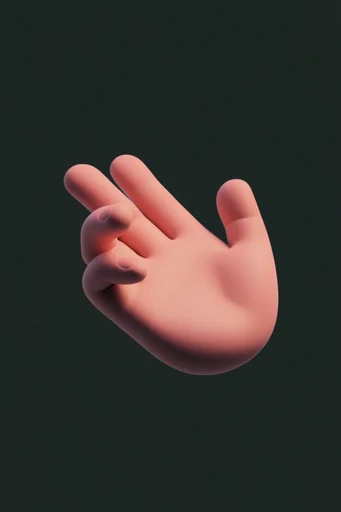 Tactile Clay Minimalist style reference image — minimalist rounded geometry