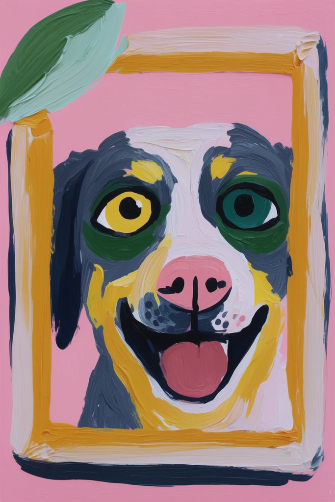Vibrant Folk Fauvism style AI image example 3