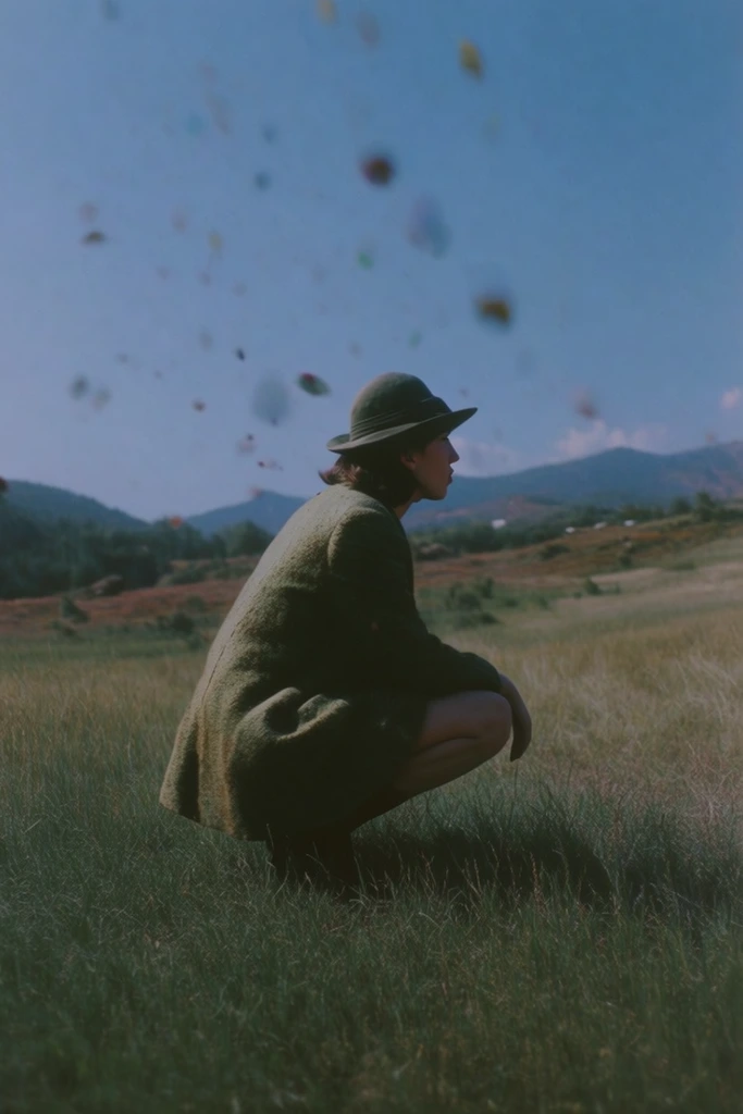 Atmospheric Surrealist Nostalgia style AI image example 1