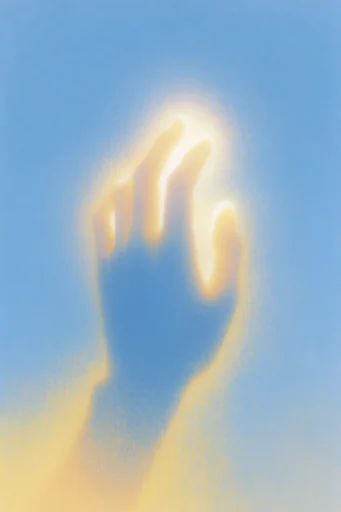 Ethereal Pastel Dreamscape style reference image — soft airbrush texture