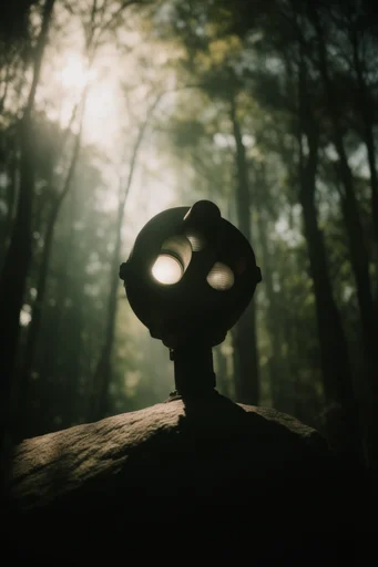 Melancholic Forest Solitude style reference image — atmospheric morning fog