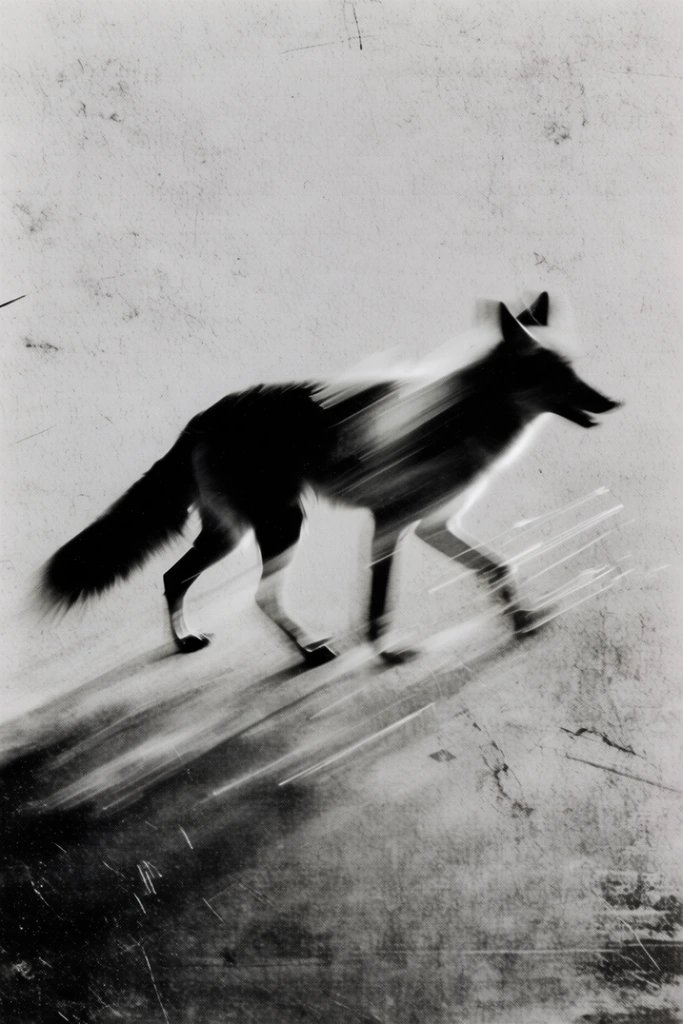 Spectral Kinetic Noir style AI image example 3