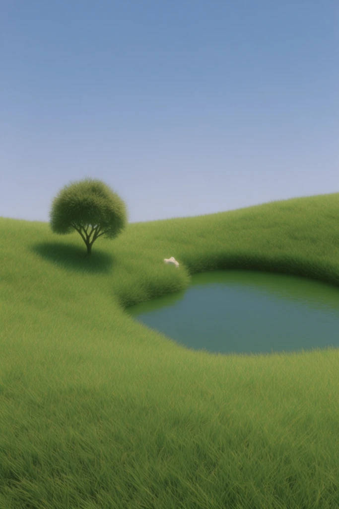Plush Verdant Surrealism style AI image example 2