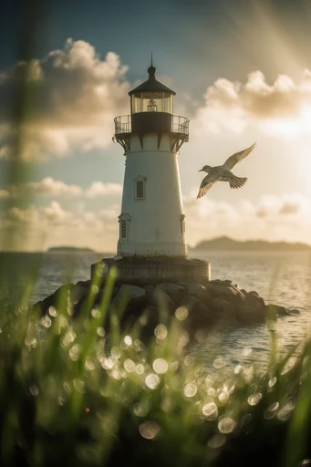Ethereal Golden Dew style reference image — soft focus