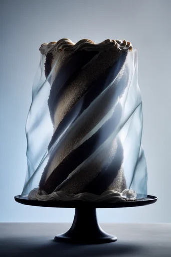 Translucent Bio-Luminary Etherealism style reference image — sculptural elegance