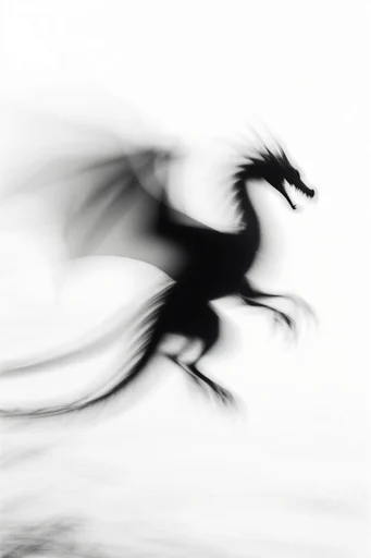Spectral Minimalist Motion style reference image — grainy analog texture