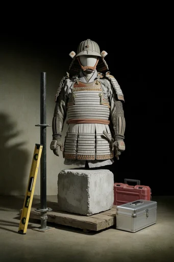 Tactical Ronin Fantasy style reference image — chiaroscuro lighting