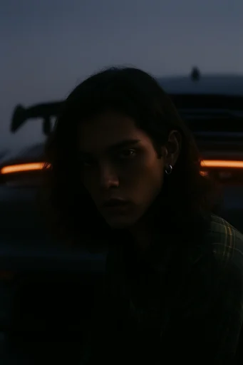 Atmospheric Nocturnal Noir moodboard — generate AI images in this style