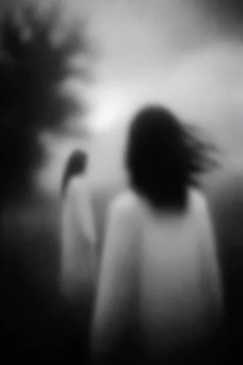 Spectral Pictorial Noir style AI image example 2