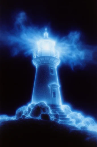 Ethereal Bioluminescent Nocturne style reference image — soft-focus bloom