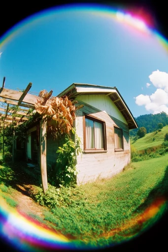 Dynamic Fisheye Summer style AI image example 4