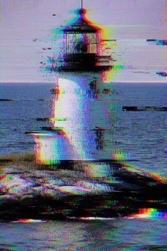 Corrupted Analog Nostalgia style reference image — datamoshing