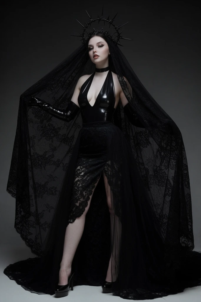 Opulent Gothic Surrealism style AI image example 2