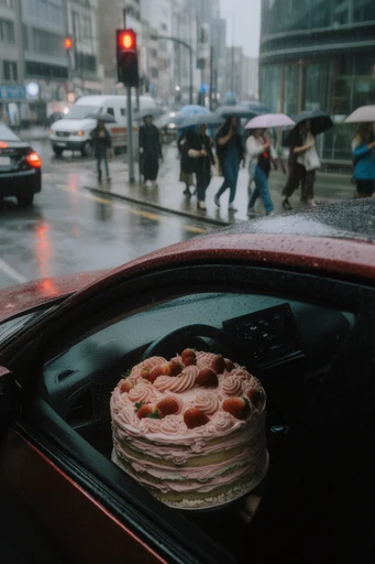 Cinematic Urban Melancholy style reference image — candid narrative realism
