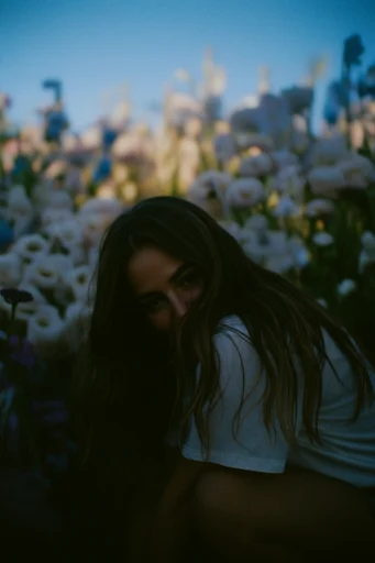 Cinematic Analog Narrative style reference image — candid portraiture