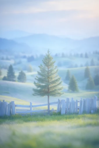 Ethereal Blue Minimalism style reference image — ethereal blue palette