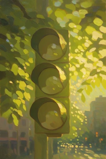 Luminous Impressionist Surrealism style reference image — dreamy liquid textures
