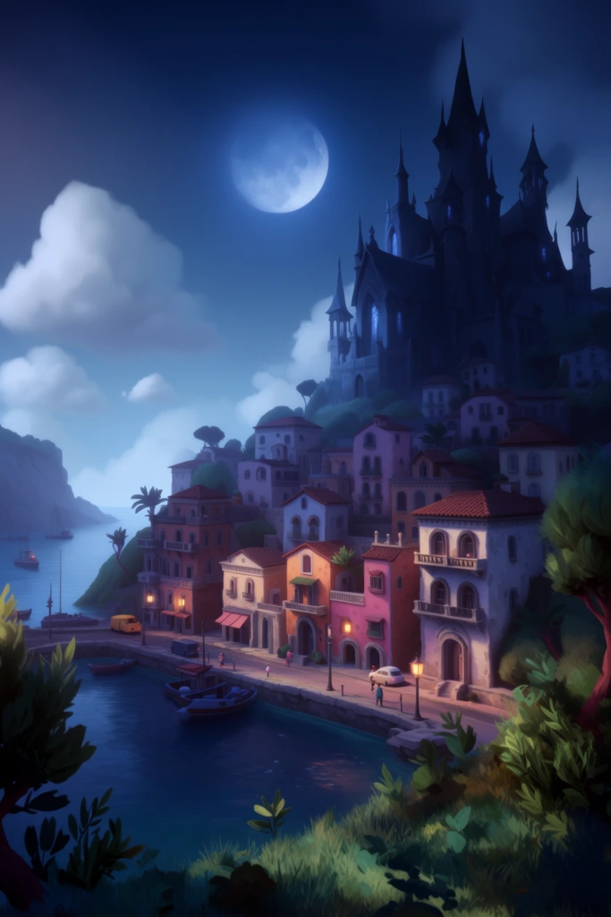 Ethereal Gothic Nocturne style AI image example 2