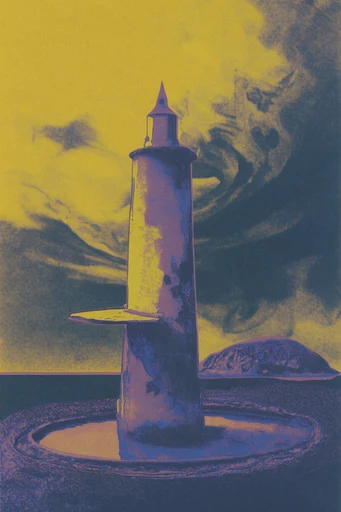 Surreal Analog Neon style reference image — surreal dreamscape