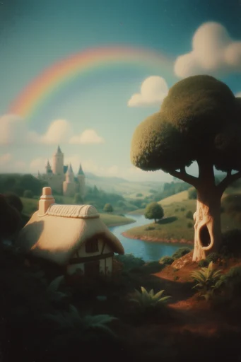 Cinematic Introspective Twilight style AI image example 2