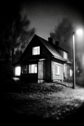 Gritty Spectral Noir style reference image — motion blur