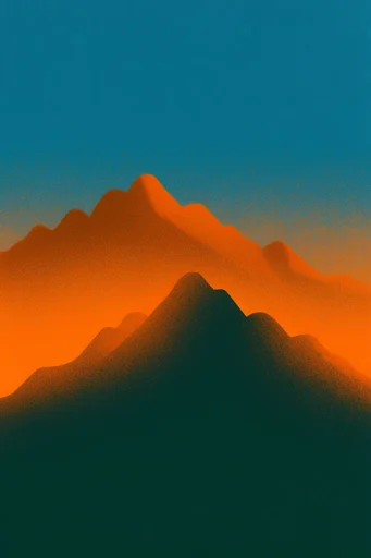 Textured Minimalist Pop style reference image — stippled texture