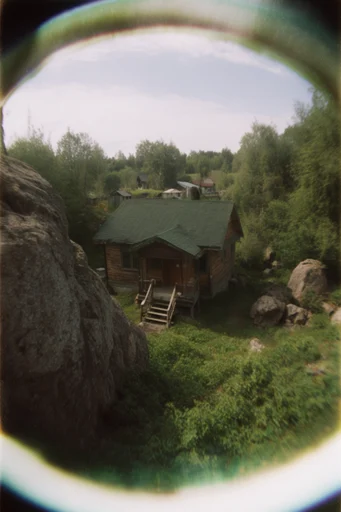 Nostalgic Analog Wilderness style AI image example 4