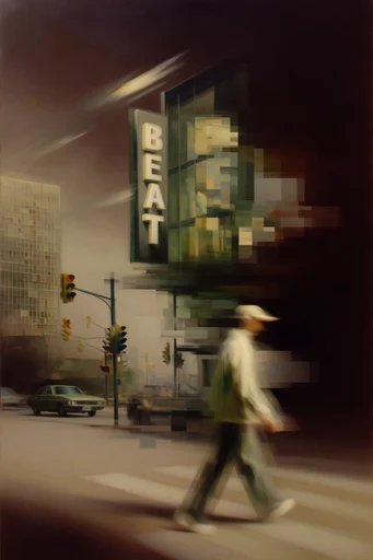 Spectral Kinetic Chiaroscuro style reference image — long exposure photography
