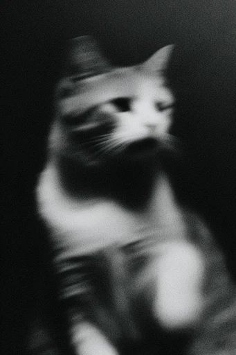 Nocturnal Spectral Blur style reference image — liminal atmosphere