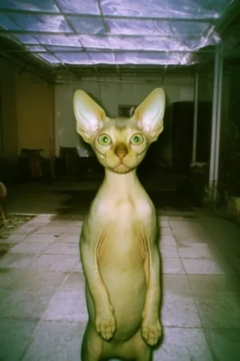 Analog Liminal Glitchcore style reference image — uncanny dreamcore
