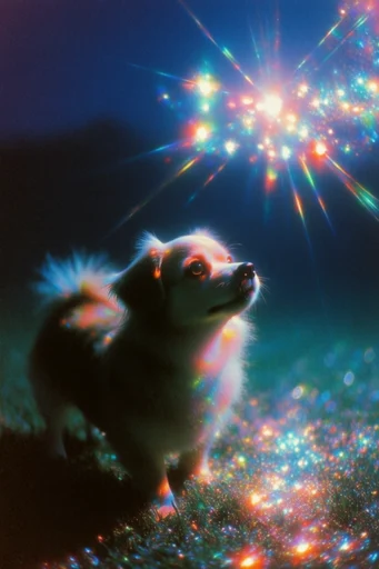 Ethereal Nocturnal Dreamscape style reference image — soft focus haze