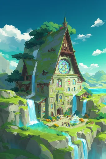Grand Ethereal Fantasy style reference image — ethereal lighting