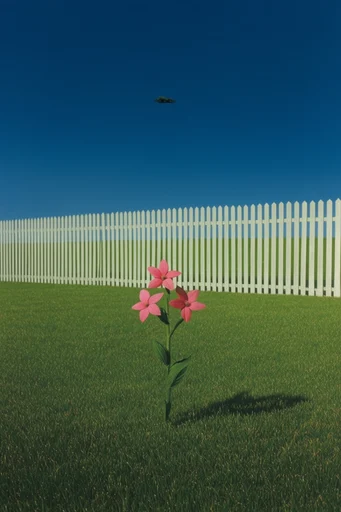 Surrealist Liminal Pastoralism style reference image — minimalist composition