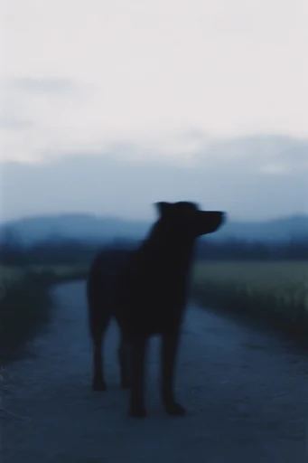 Ethereal Nocturnal Minimalism style reference image — cyanotype aesthetic