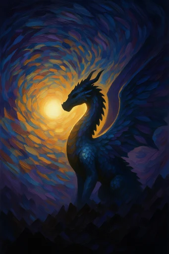 Luminous Celestial Impasto style reference image — radiant golden light