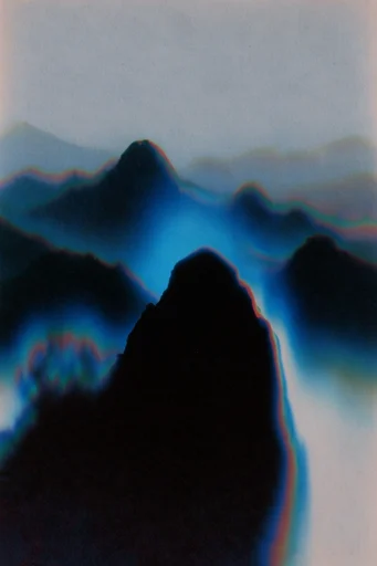 Thermal Ethereal Noir style reference image — thermal imaging style