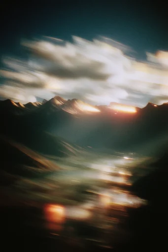 Kinetic Nocturnal Blur style reference image — long-exposure photography