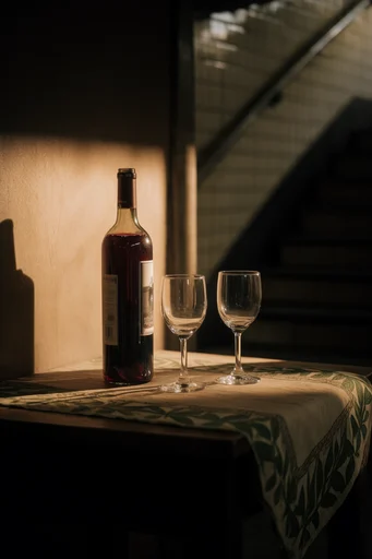 Cinematic Brutalist Solitude style reference image — cinematic lighting