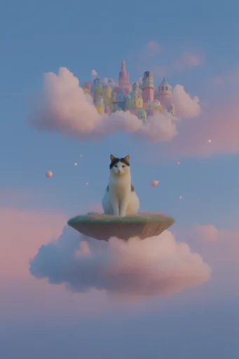 Ethereal Pastel Surrealism style reference image — cinematic isolation