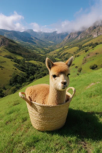 Surreal Verdant Pastoralism style AI image example 3